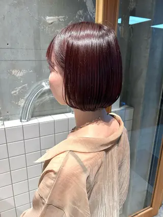 ショート カラー 似合わせカット カラー/心斎橋/メイのヘアスタイル