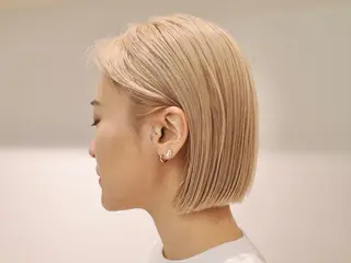 ショート カラー 🔷ダブルカラーハイ トーン🔷櫻井走のヘアスタイル