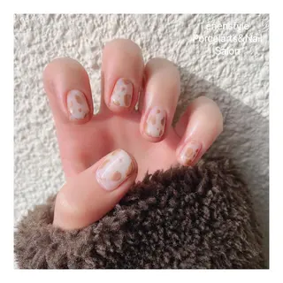 ショート ネイル 🐾enen style 🐾のネイルデザイン