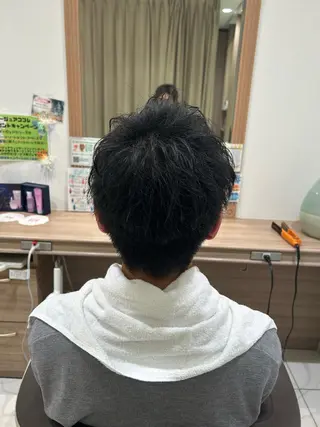 ショート メンズ モデル募集中 松原京のヘアスタイル