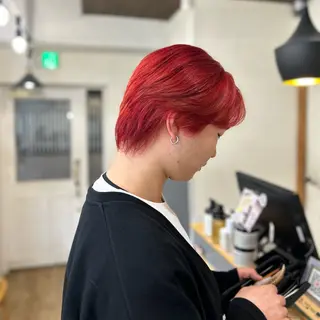 カラー メンズ 🎀オタク美容師艶髪 カラーERINA🎀のヘアスタイル