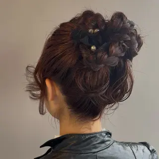 セミロング 透明感暖色カラー🥣 rico💗のヘアスタイル