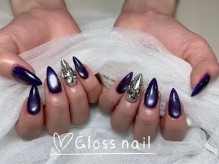 ネイル miho🍎 Gloss nailのネイルデザイン