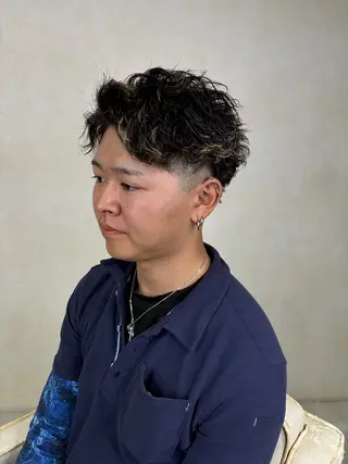 ショート パーマ メンズ メンズ特化✨パーマス タイル大得意安田海斗のヘアスタイル