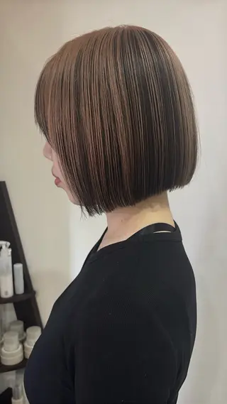 カラー 🐺YuTo🐺レイ ヤー/ハイトーンのヘアスタイル