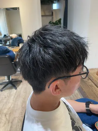 メンズ ふくだももこ🍑 髪質改善のヘアスタイル