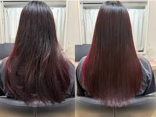 ロング ANDIAMO 栄 栞名のヘアスタイル