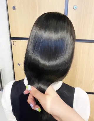 ロング カラー パーマ 💎髪質改善専門 jewel boxのヘアスタイル