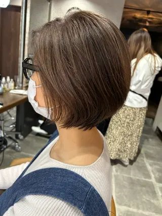 ショート enx天王町店 伊藤 愛央のヘアスタイル