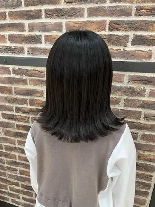 セミロング BENI鈎取 kanakoのヘアスタイル