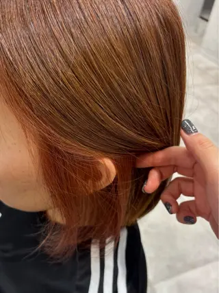 ミディアム 透明カラー✨️ みた ももかのヘアスタイル