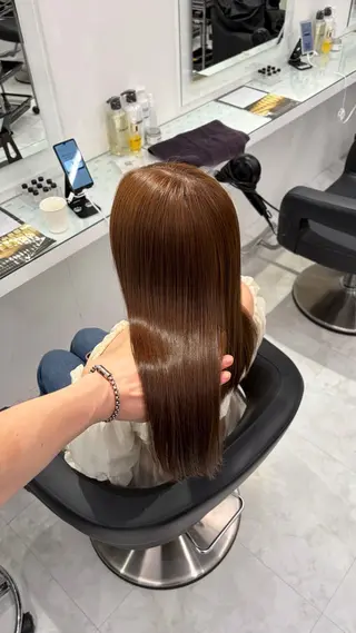 ロング カラー レイヤー×透明感カラ ー🕊AZUSAのヘアスタイル
