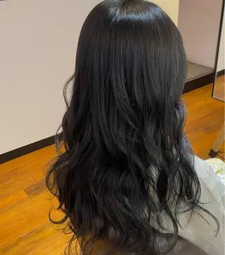 ロング カラー マンツーマンサロン 🤍Tanakaのヘアスタイル