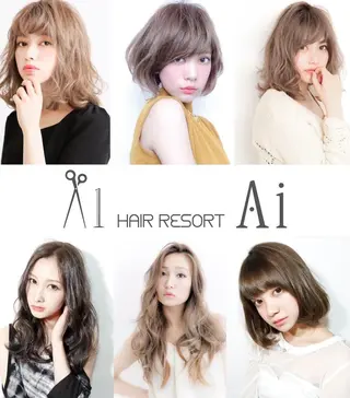 カラー パーマ repose日本橋 室町のヘアスタイル