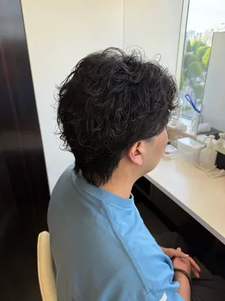 メンズ レナークアリア 梅津美憂のヘアスタイル