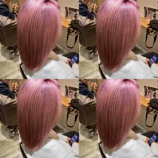 セミロング カラー レイヤー×艶髪特化 マネージャー安藤光司のヘアスタイル