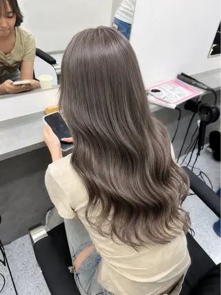 ロング カラー 透明感カラーレイヤー ブリーチ🌙Manaのヘアスタイル