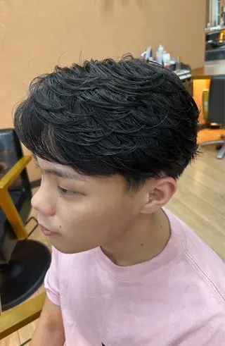 パーマ メンズ ⚡️本田 誠也⚡️のヘアスタイル