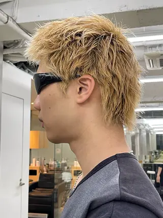 メンズ メンズカット パーマ[佐橋]のヘアスタイル