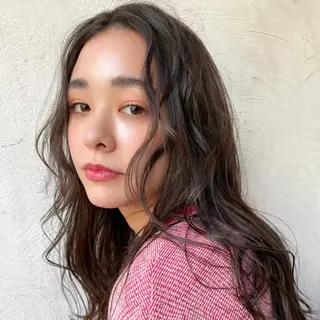 ロング カラー パーマ ヘアアレンジ メンズ キッズ ネイル マツエク・マツパ アイブロウ 丁寧なカウンセリング 🌿Chiemi🌿のヘアスタイル