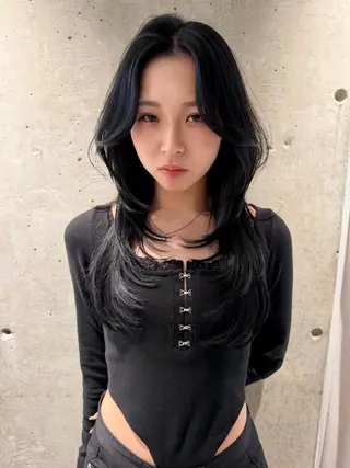 ロング ヘアアレンジ MIES amane(アマネ)のヘアスタイル