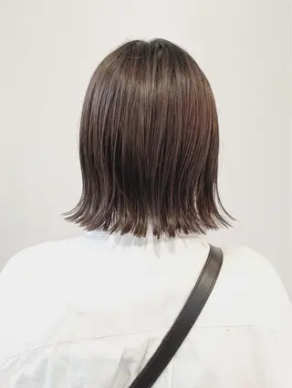 ショート ボブ/縮毛/レイヤー モトナリのヘアスタイル