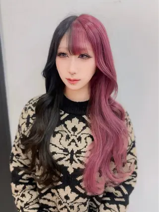 ☠️地雷ギャル職人⚡ りんのヘアスタイル