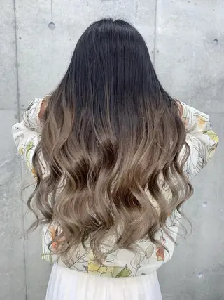 ロング 山田 絵里菜のヘアスタイル