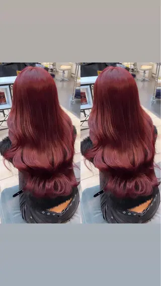 ロング 渡辺 杏斗龍のヘアスタイル