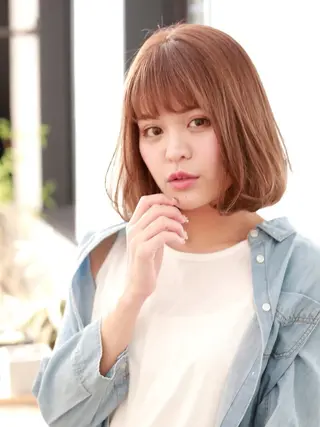 ミディアム 吉祥寺 似合 わせcut/kanaのヘアスタイル