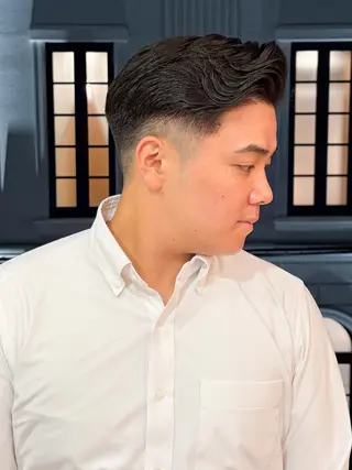 ショート パーマ メンズ 三宮メンズカット ヨシイッキのヘアスタイル