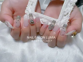 ネイル ネイルサロン ルミア Lumia 店長施術のネイルデザイン