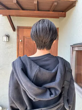 ショート メンズ フクウラ ミホのヘアスタイル