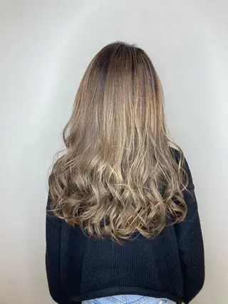 ロング カラー 山田 ひかりのヘアスタイル