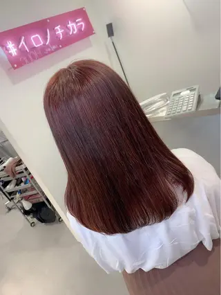 セミロング ハイトーン特化サロン 💎MOCA💎のヘアスタイル