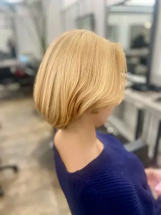 ミディアム カラー 透明感カラー特化🫧 🦋栗原🦋のヘアスタイル