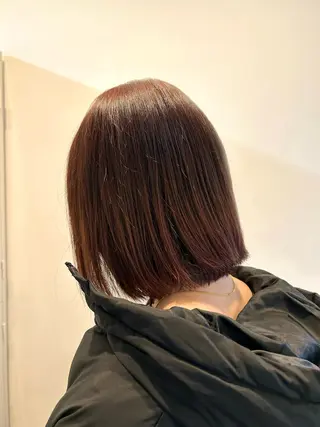 ミディアム カラー TELA HAIR 永井のヘアスタイル