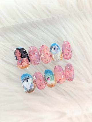 キッズ 推しネイル | 　aycnailのネイルデザイン