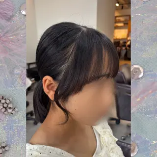 河原 彩心【練習モデル】のヘアスタイル