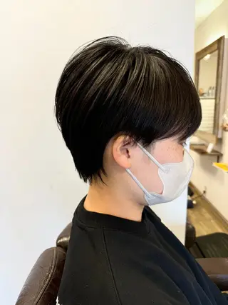 ショート 🍁ダブルカラー 🍁凌平のヘアスタイル