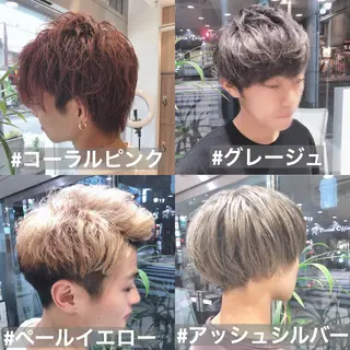 ショート ヘアアレンジ メンズ メンズパーマ特化/ メッシュ/薫/店長のヘアスタイル