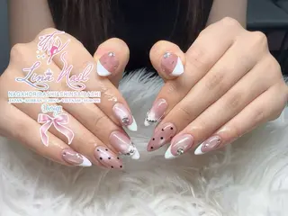 セミロング Linanail Nambaのマツエク・マツパデザイン