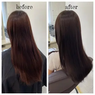 ロング カラー PutiLuca 浅川のヘアスタイル
