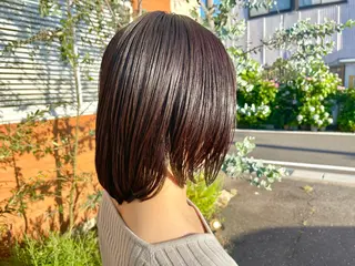 ミディアム 【天然ヘナ専門】市川 真一のヘアスタイル