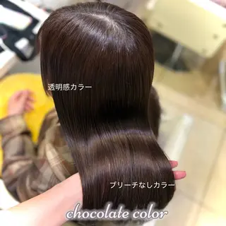 ロング カラー 新宿/艶カラー 🎀韓国ヘアKANAのヘアスタイル