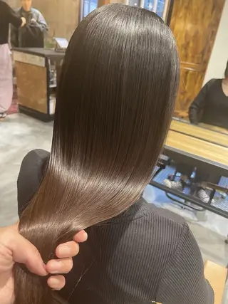 ロング カラー ヘアアレンジ 🫧似合わせ/透明感 カラー🫧 ハルヒのヘアスタイル