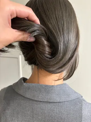 セミロング カラー 玖須 綾音 /柔らかい海外ヘア♡のヘアスタイル