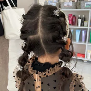 ロング ヘアアレンジ 今西 柚月のヘアスタイル