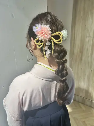 ヘアアレンジ ♛︎ きっか ♛︎ ヘアアレンジ🩵のヘアスタイル