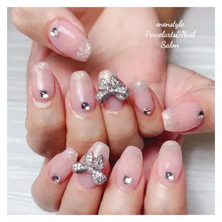 ミディアム ネイル 🐾enen style 🐾のネイルデザイン